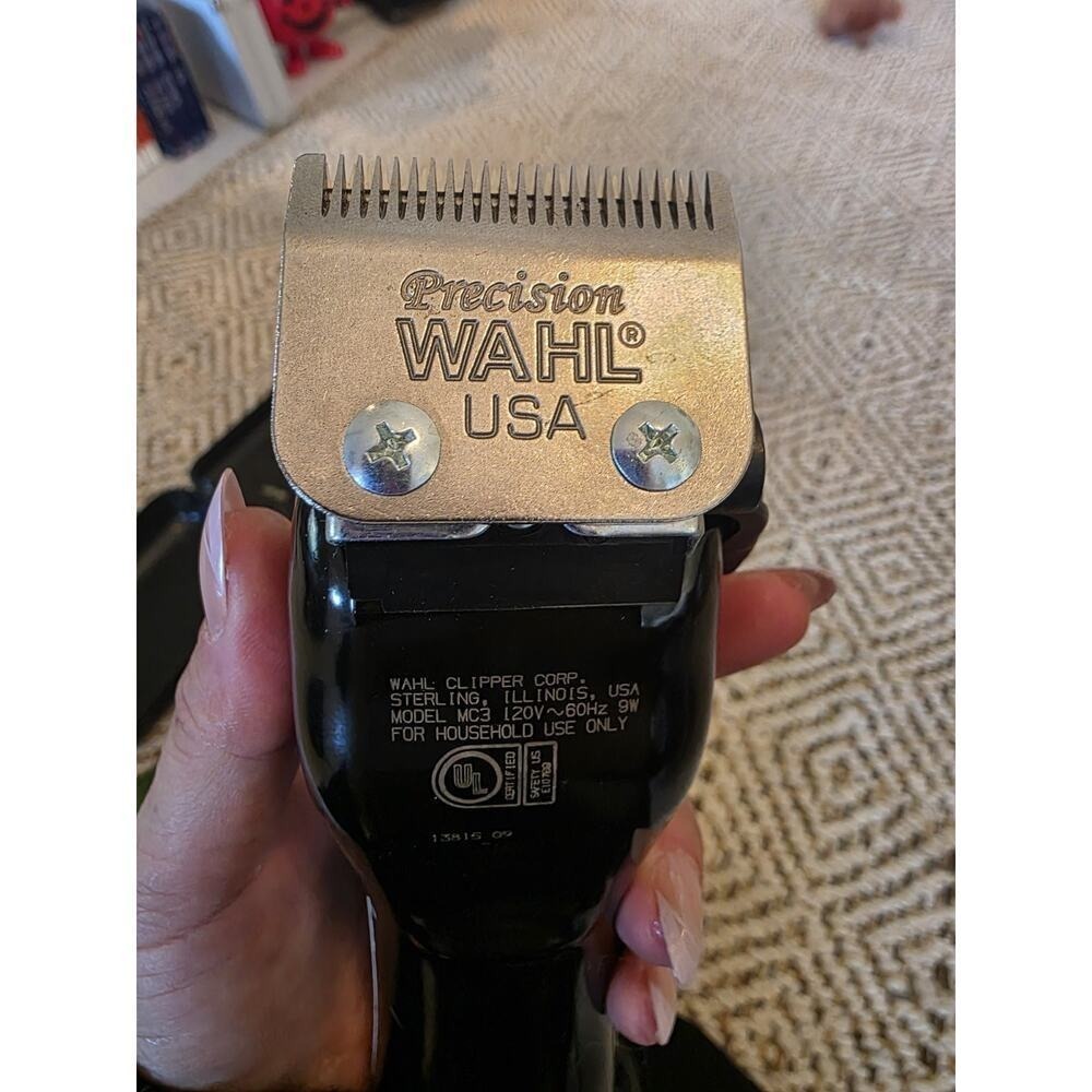 Wahl Color Pro Corded Hair Clipper Kit Model MC3 Color Coded Guides Case H1 - Picture 6 of 16
